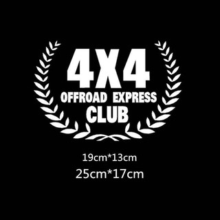 Sticker 4x4 Off Read Express Dán Xe Ô Tô