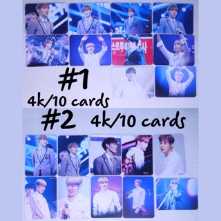 (Có sẵn) Sale set hình Ha Sungwoon / Jihoon giá rẻ
