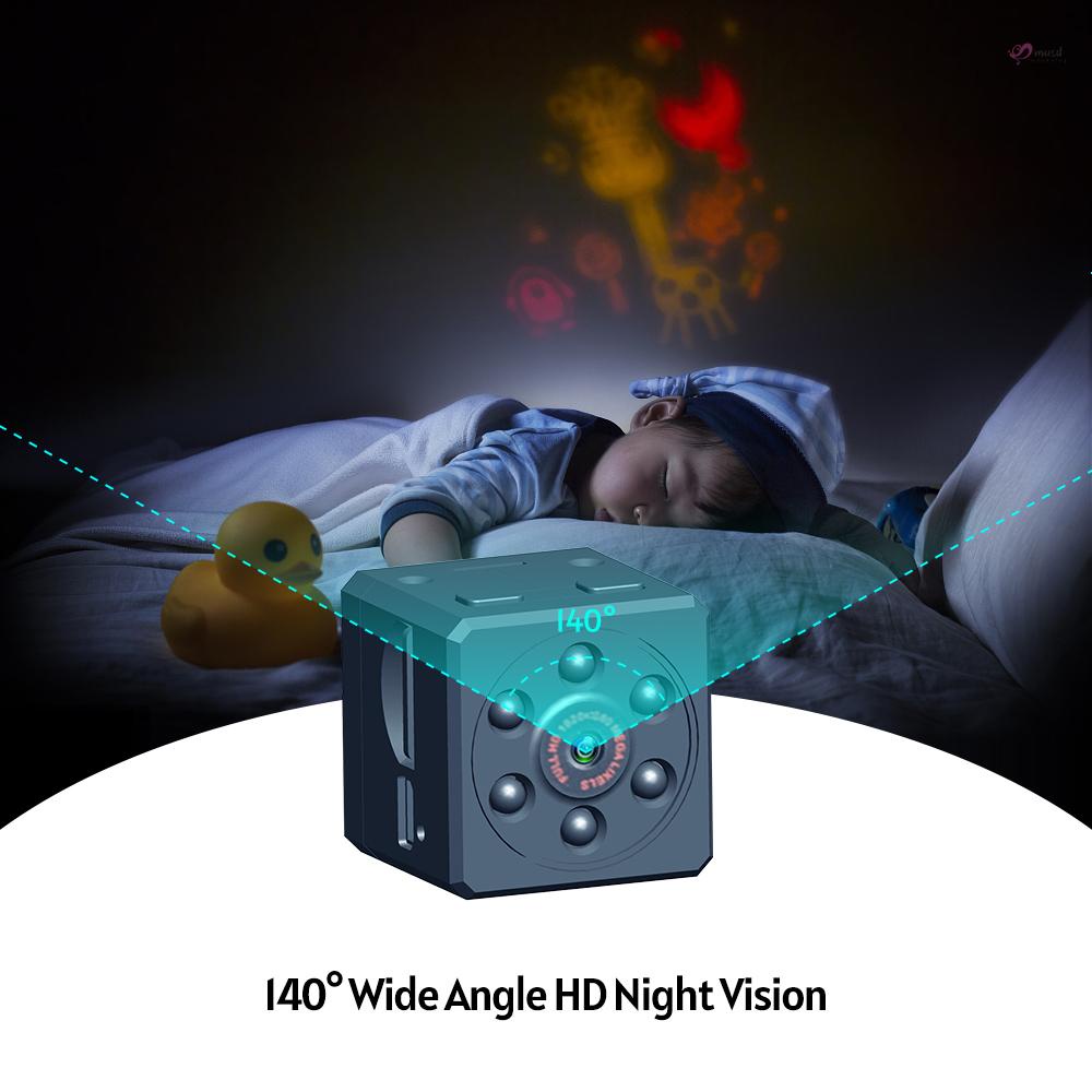 Camera hành trình mini HD 1080P với khe cắm thẻ TF cảm biến chuyển động hồng ngoại không dây kèm phụ kiện cho nhà ở
 | BigBuy360 - bigbuy360.vn