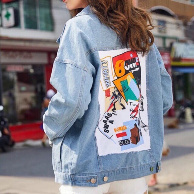 Áo khoác JEANS nam nữ