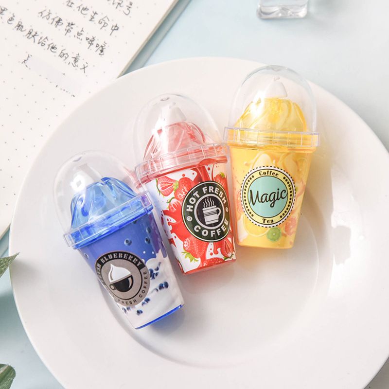 Bút Xóa Dạng Băng Keo Chỉnh Sửa Ly Kem Dễ Thương Scho