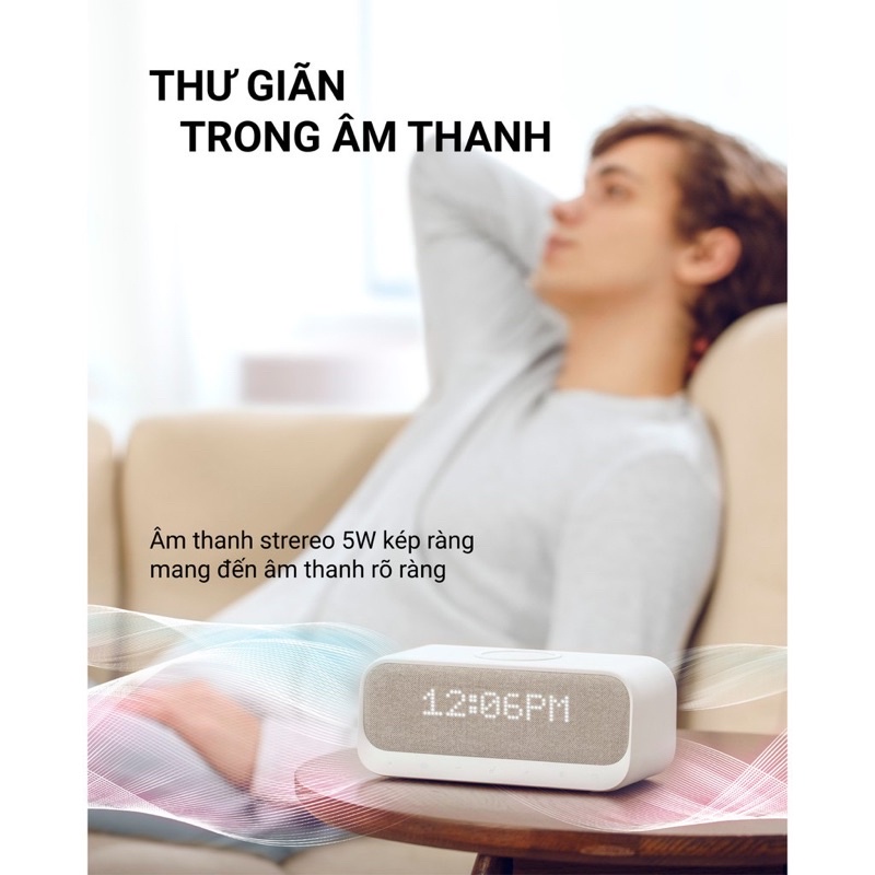 Loa bluetooth soundcore wakey anker A3300 chính hãng mới 100% 2 màu trắng đen