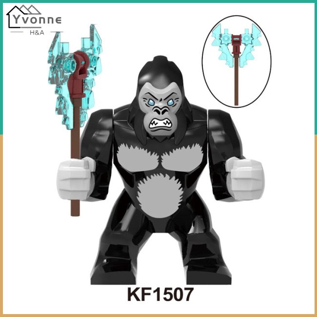 Một vị vua Hồng Kông. Mô Hình Đồ Chơi Lego Godzilla KF1506-1507 Chất Lượng Cao