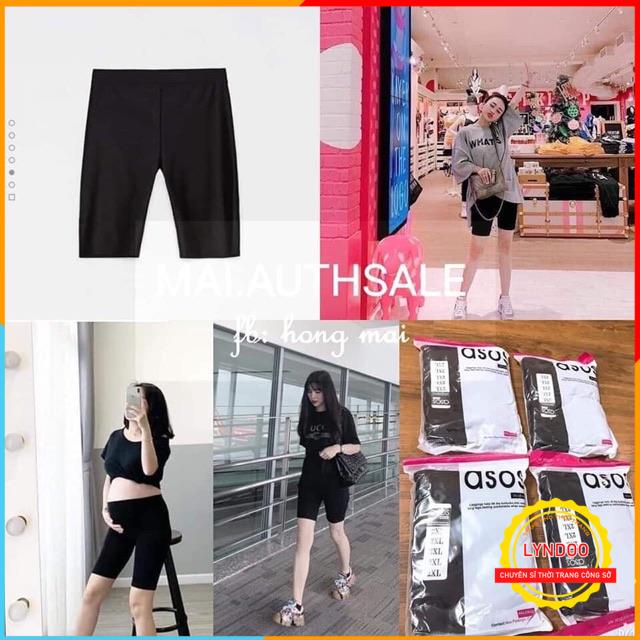 Quần legging ngố nâng mông, quần legging lửng nữ tập gym, yoga vải cotton cao cấp co dãn 4 chiều dáng ôm bó lưng thun