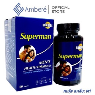 Viên uống supermen VigoOneXl chống xuất tinh sớm yếu sinh lý tăng cường sinh lý hộp 60 viên