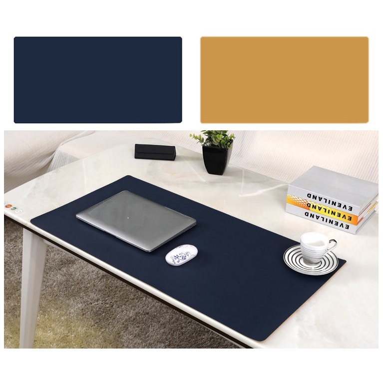 Thảm Lót Bàn Làm Việc DeskPad Da PU Cỡ Lớn 120x60, 120x50, 100x50...Kiêm Miếng Lót Chuột Mouse Pad Size Lớn Chống Nước