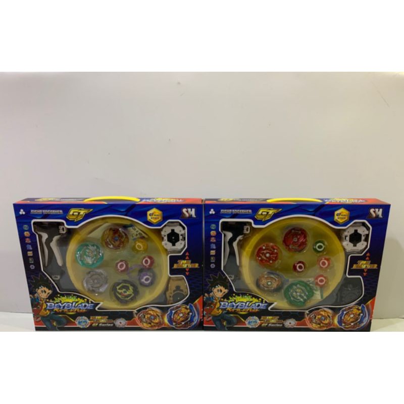 giá sale - set 4 con quay Beyblade kèm bàn đấu loại đẹp ( ảnh thật )