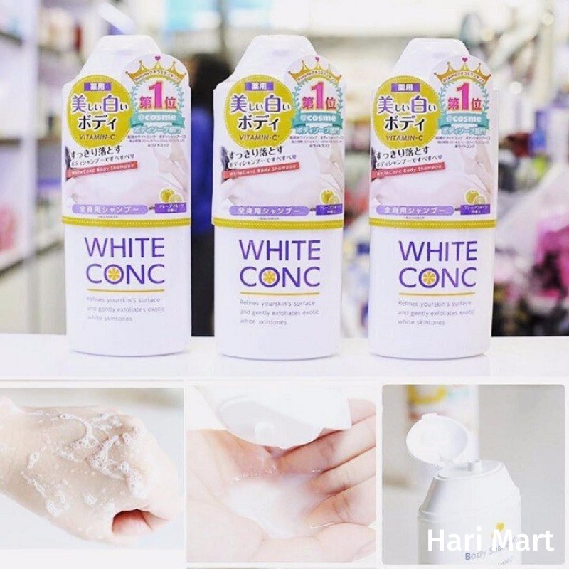 Sữa tắm trắng da toàn thân White Conc Body Nhật Bản