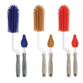 Cọ rửa bình sữa silicon Kichi Nhật Bản, đồ ăn dặm cho bé shop mẹ kem