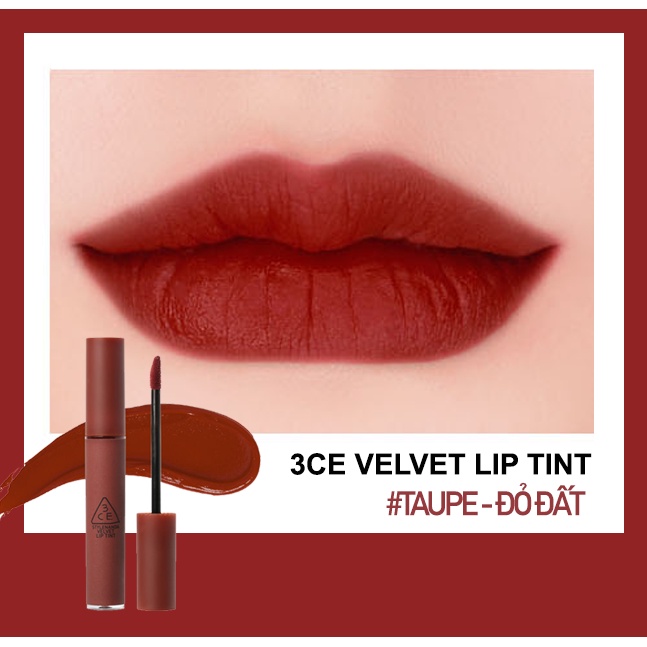 SON KEM LÌ 3CE VELVET LIP TINT