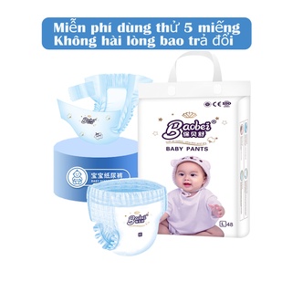 Tã/bỉm quần Baobei A6 size M - 52 miếng (Cho bé 6 - 11kg)