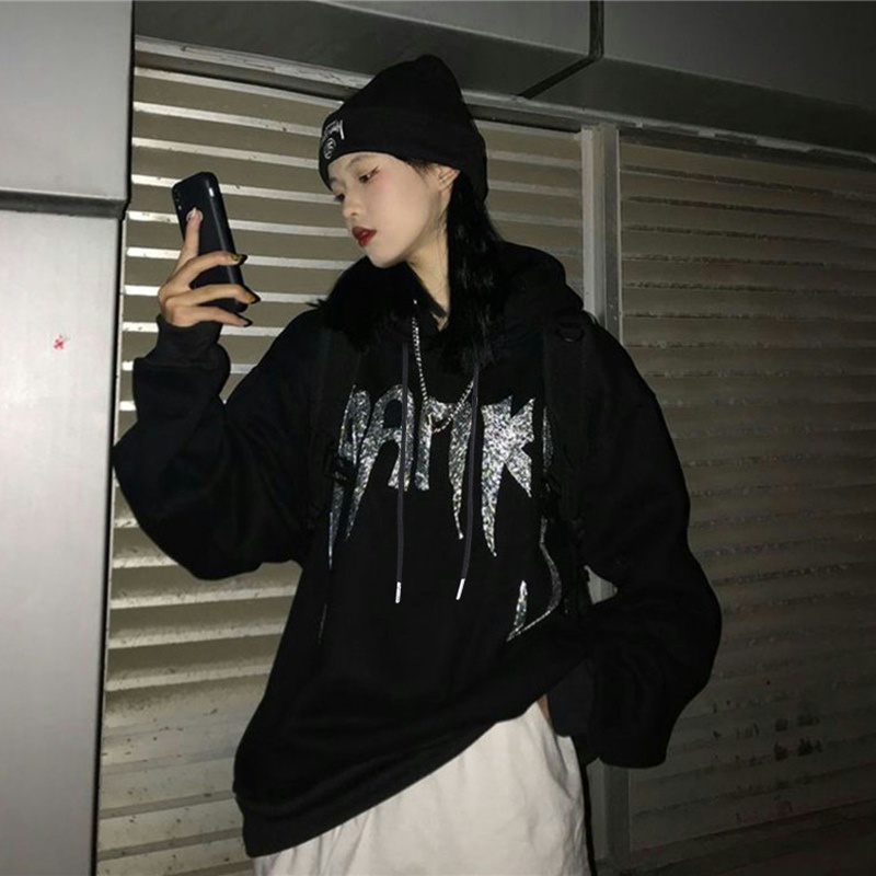 NRVP Mới Áo Hoodie Dáng Rộng Phong Cách Hàn Quốc 2021