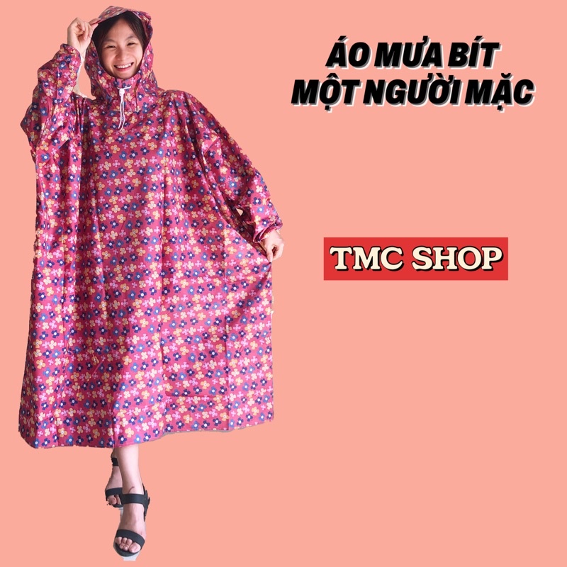 Áo mưa bít một nguời mặc SIZE 1,2M _ 1,4M