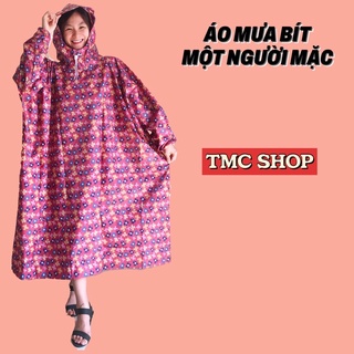Áo mưa bít một nguời mặc SIZE 1,2M _ 1,4M (GIAO HỌA TIẾT NGẪU NHIÊN)