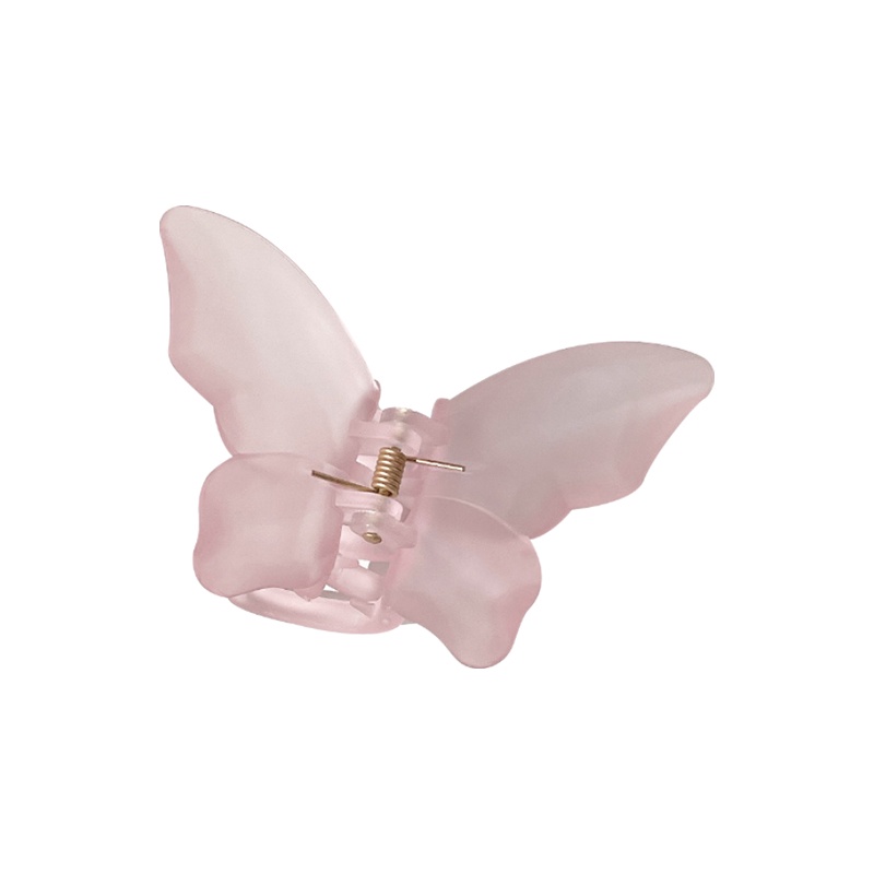 Kẹp Tóc Hình Bướm Mặt Nhám Ba Chiều Dành Cho Nữ