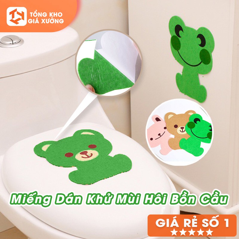 Miếng Dán Khử Sạch Mùi Hôi Từ Bồn Cầu (DKM01)