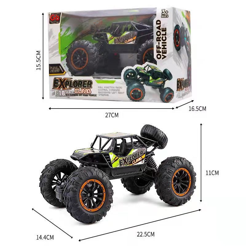 Xe Địa Hình Điều Khiển Từ Xa 20KM / H 4WD 1: 16 Kèm Phụ Kiện
