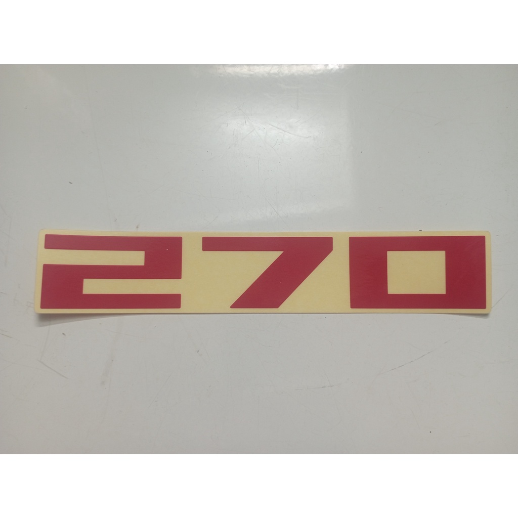 Decal dành cho xe Isuzu QKR, tem chính hãng