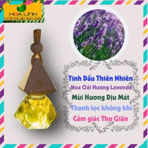 Tinh Dầu Treo Xe Thiên Nhiên Hoa Oải Hương