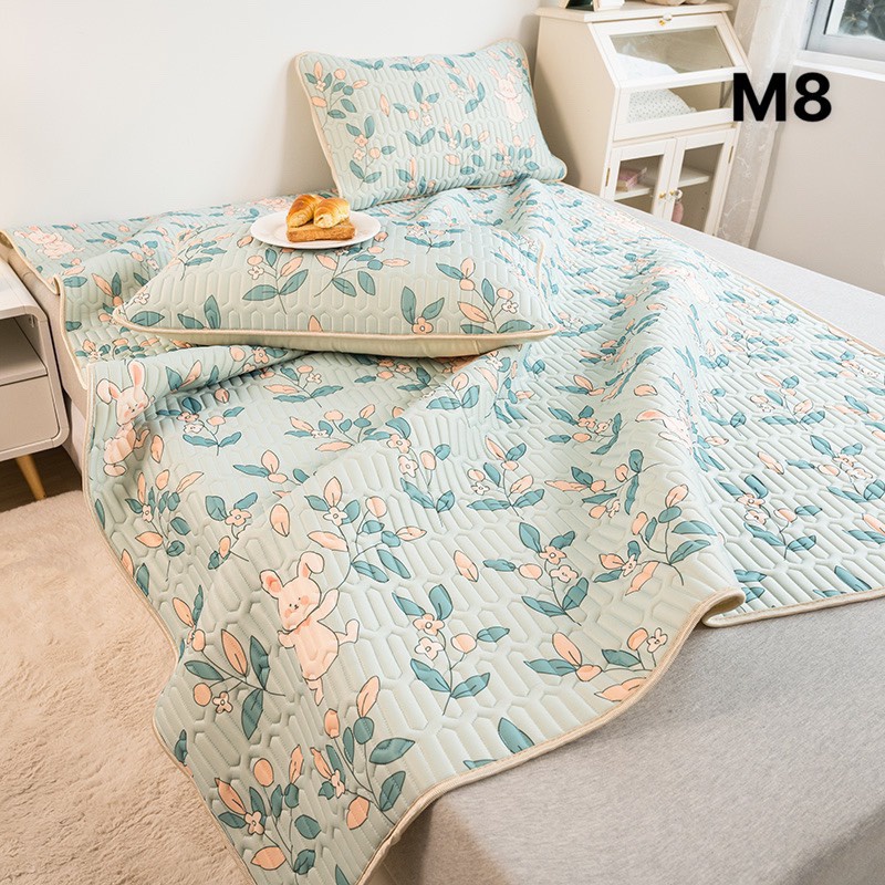 Chiếu Điều Hòa 4D loại 1, Chiếu Cao Su Non Latex mềm mát đủ kích thước