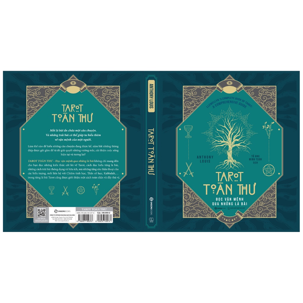 SÁCH - Tarot toàn thư Đọc vận mệnh qua những lá bài - Tác giả Anthony Louis