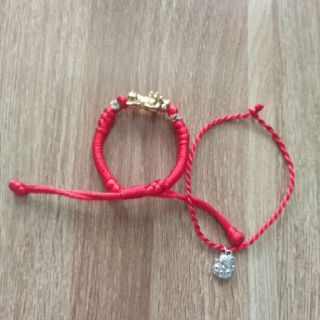 Vòng tay chỉ đỏ tỳ hưu may mắn