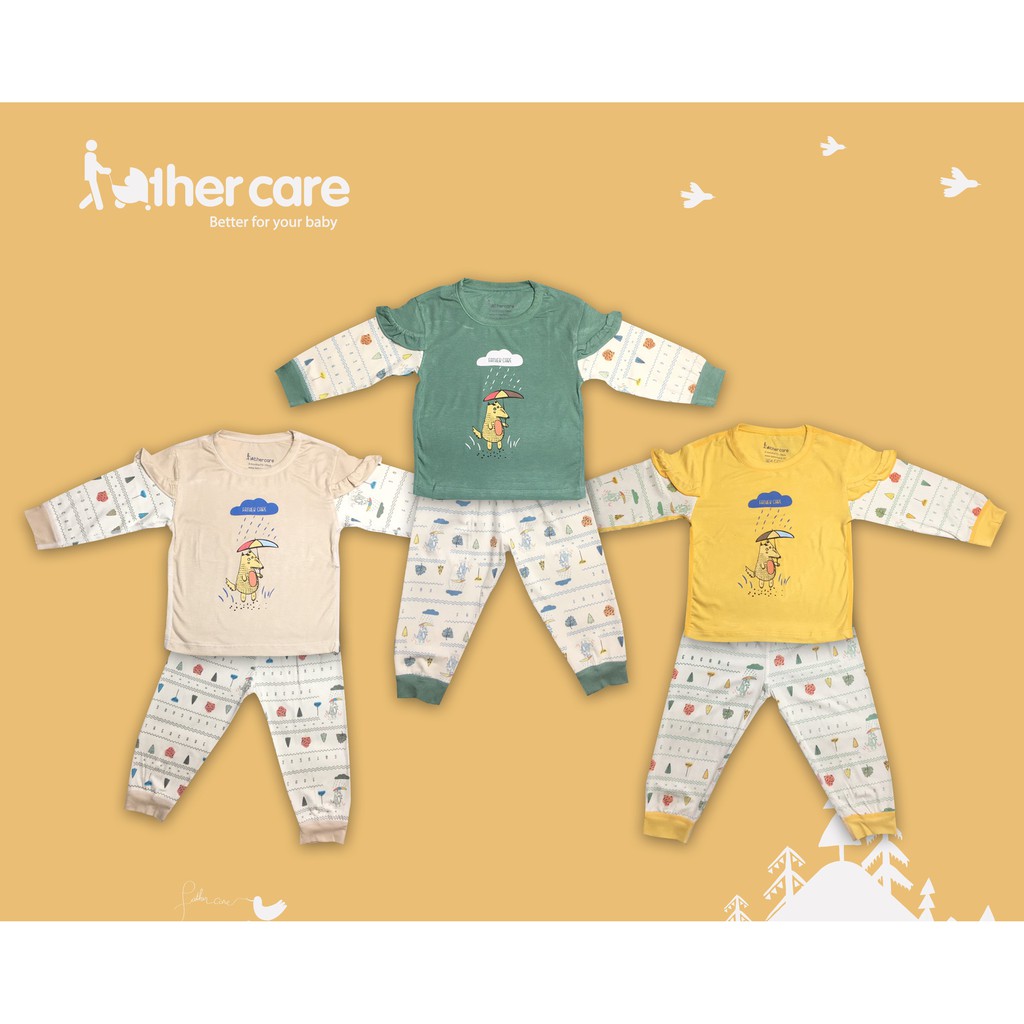 Bộ Quần áo FatherCare Tay bèo DT - Cáo (Trơn - Họa tiết) FC861