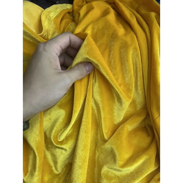 Vải nhung mềm 7 biên