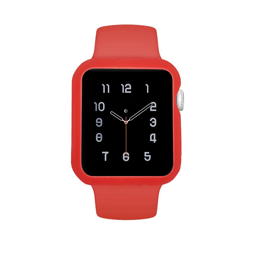 Vỏ nhựa silicone cho mặt đồng hồ Apple Watch 38mm 42mm 40mm 44mm