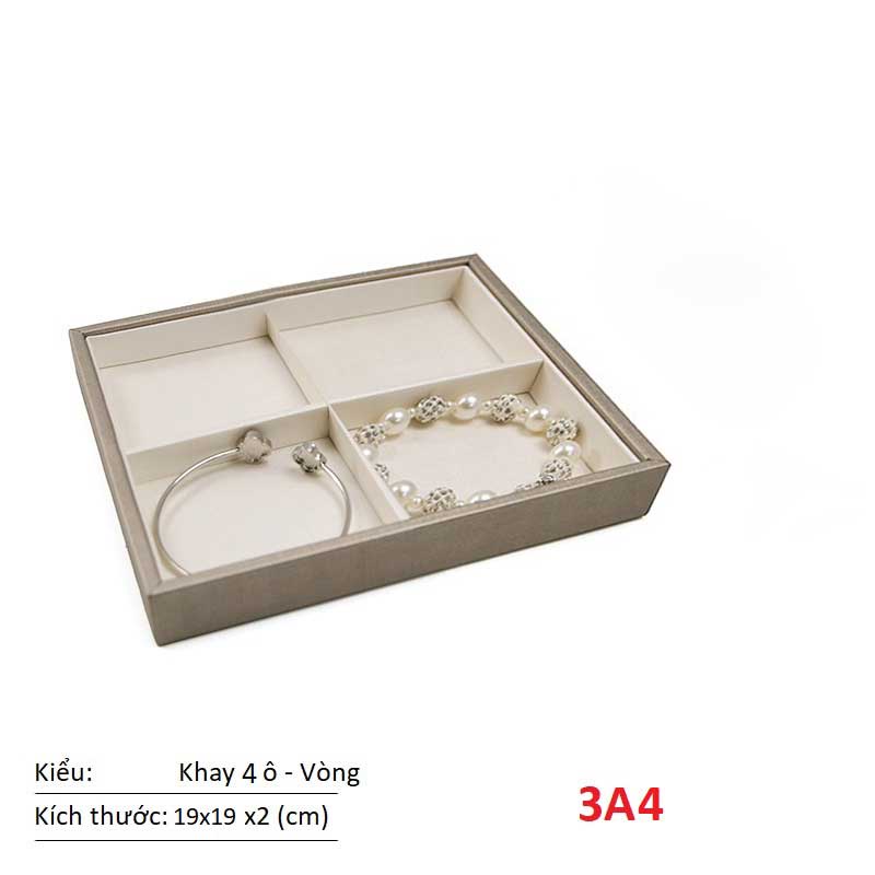 [D1CB] Phụ kiện giá gỗ bọc da sần trưng bày trang sức lai trim chụp mẫu ảnh 3D rất đẹp 18 món