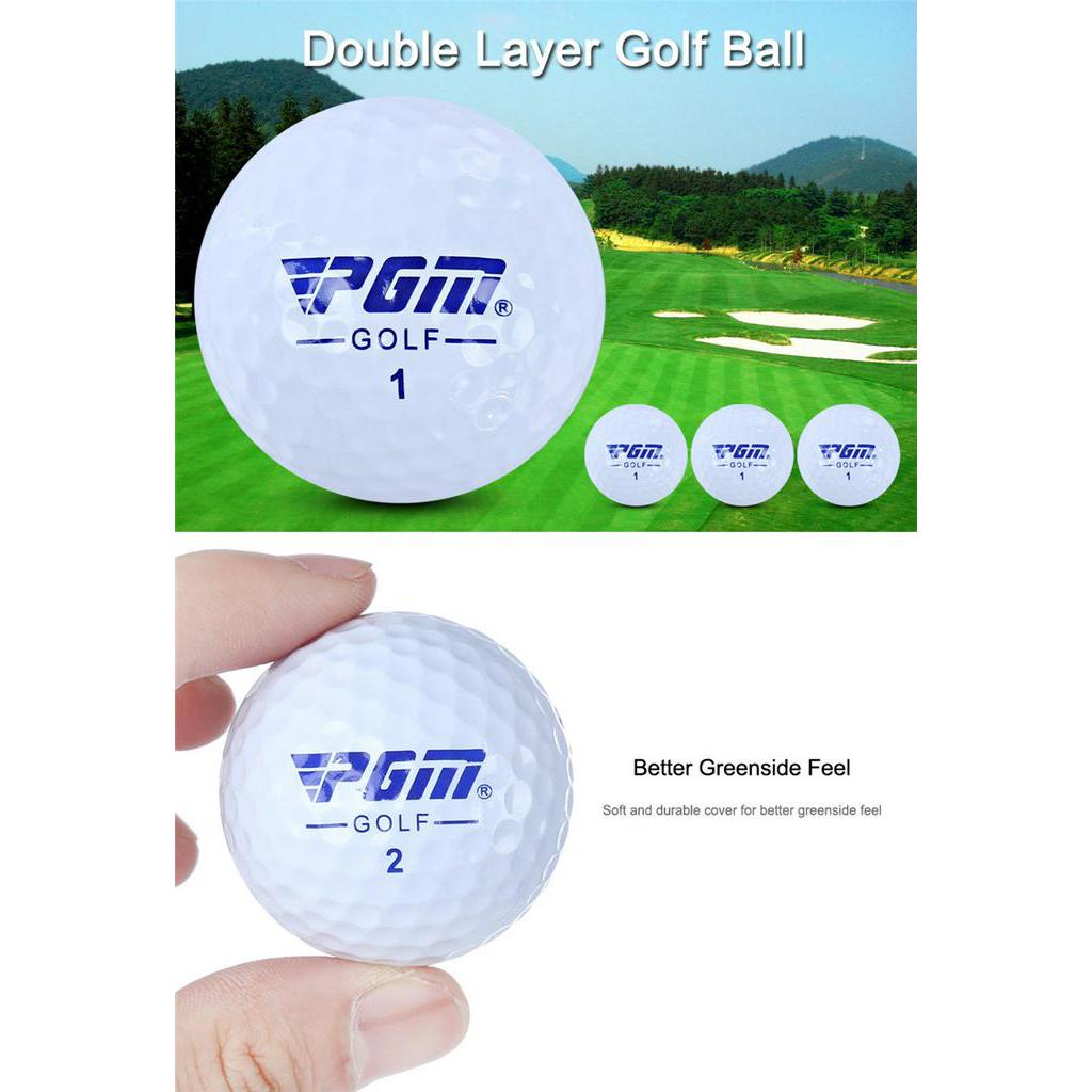 [Chính hãng] [Hàng Auth - Chọn màu] BÓNG CHƠI GOLF LÕI KÉP CỰC BỀN PGM - Q001