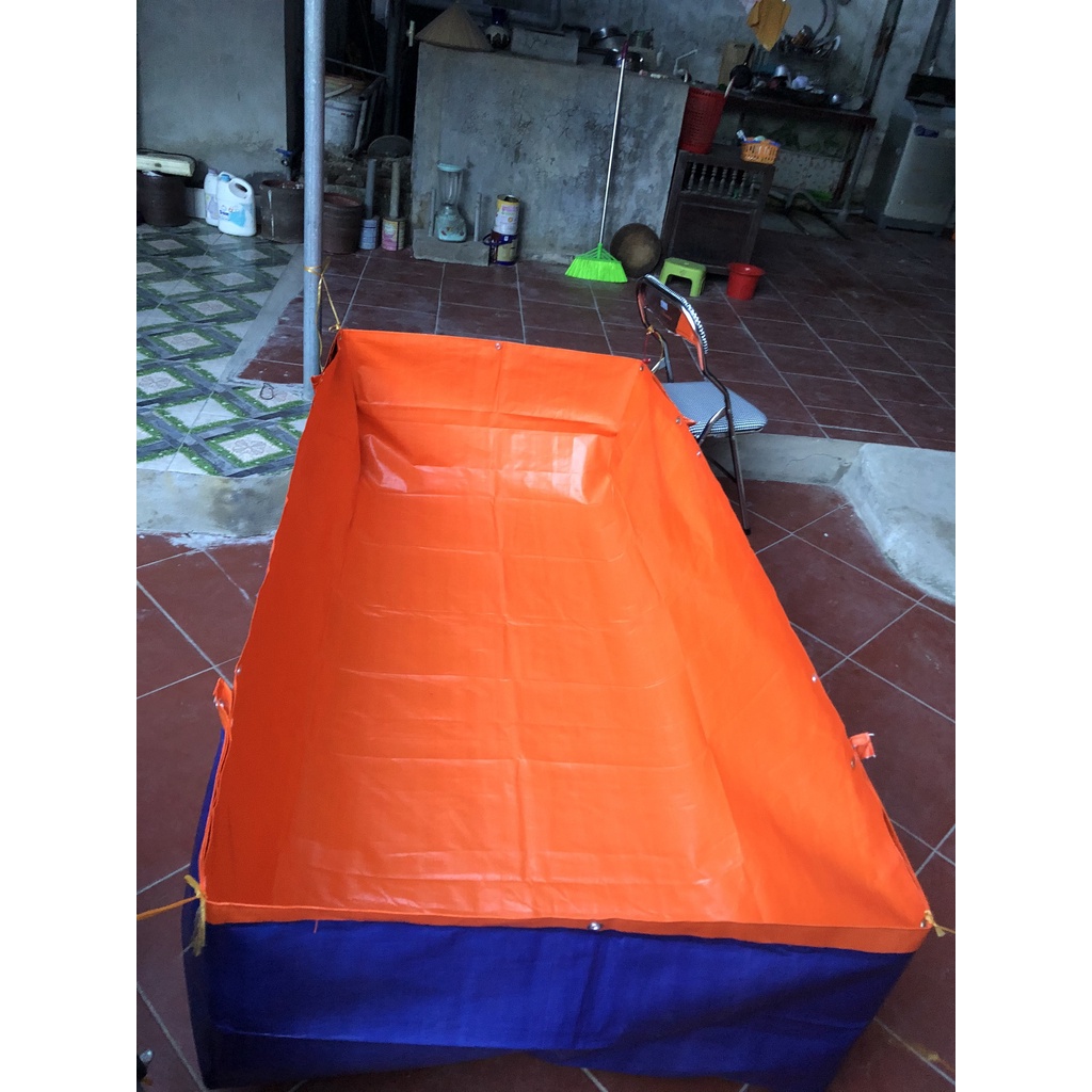BỂ BẠT PVC ÉP NHIỆT CAO CẤP LOẠI CAO 50CM đa công dụng