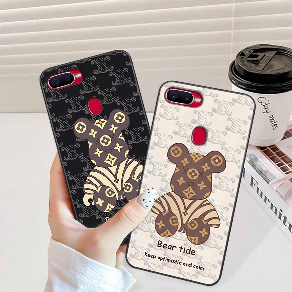 Ốp Oppo A5s / A7 / F9 / A12 be@r brick, thể thao, ốp lưng thời trang cao cấp