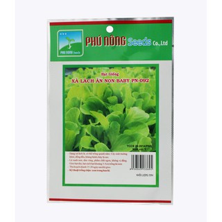 Hạt giống xà lách ăn non Baby Phú Nông(PN133695) - 10g