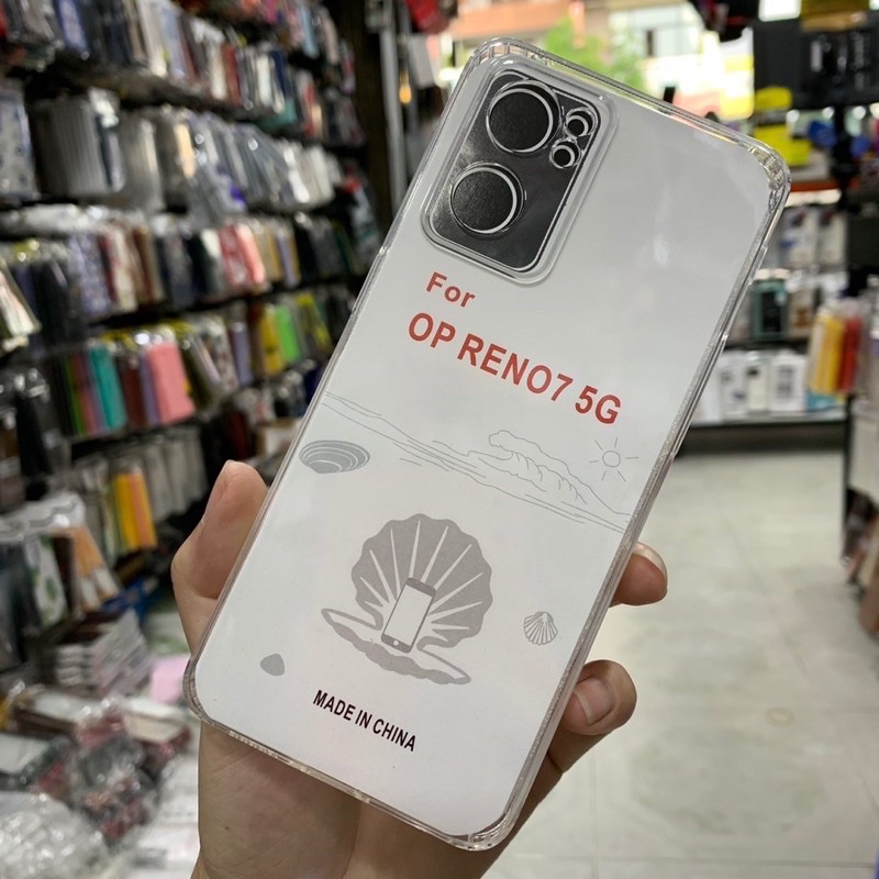 Ốp OPPO RENO7 4G/ Reno 7 5G / Reno 7pro 5G  trong suốt bảo vệ Camera thời trang