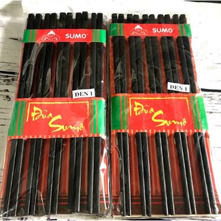 10 Đôi Đũa Gỗ Sumo Loại 1 ( Đen )