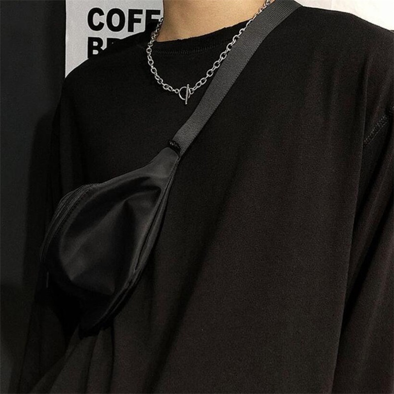 Vòng cổ Ngắn Bằng Thép Titan Không Gỉ Phong Cách Hip Hop Harajuku Dành Cho Nam Và Nữ