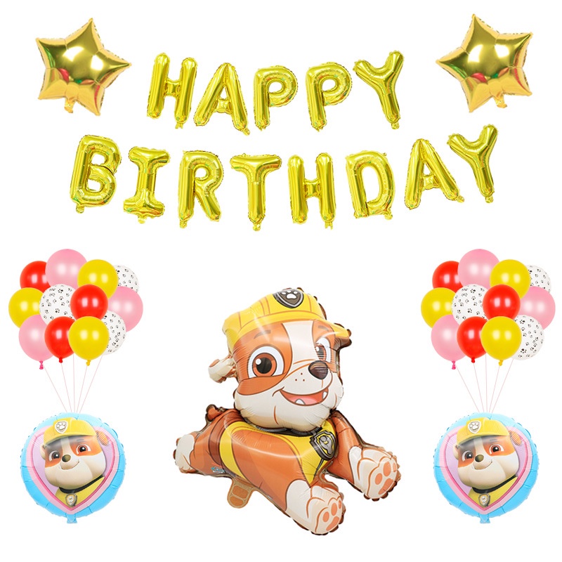 Set 42 Món Đồ Chơi PAW Patrol Trang Trí Tiệc Sinh Nhật/Đám Cưới/Lễ Hội Cho Bé k