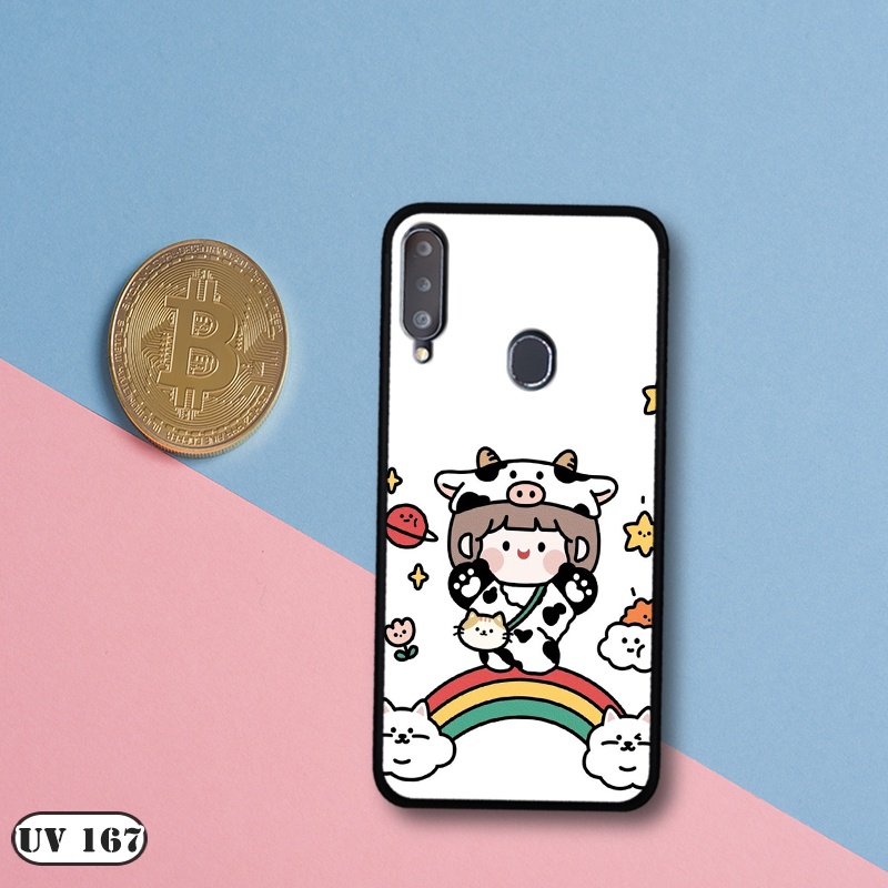 Ốp lưng nhám cho Samsung Galaxy A20S