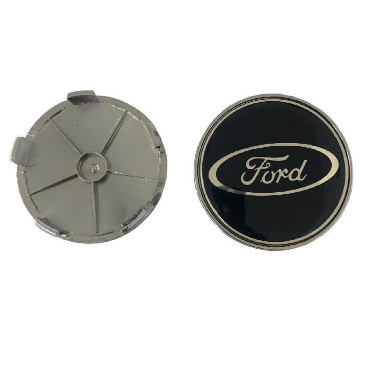 Logo chụp mâm, ốp lazang bánh xe ô tô cao cấp Ford - Đường kính 68MM
