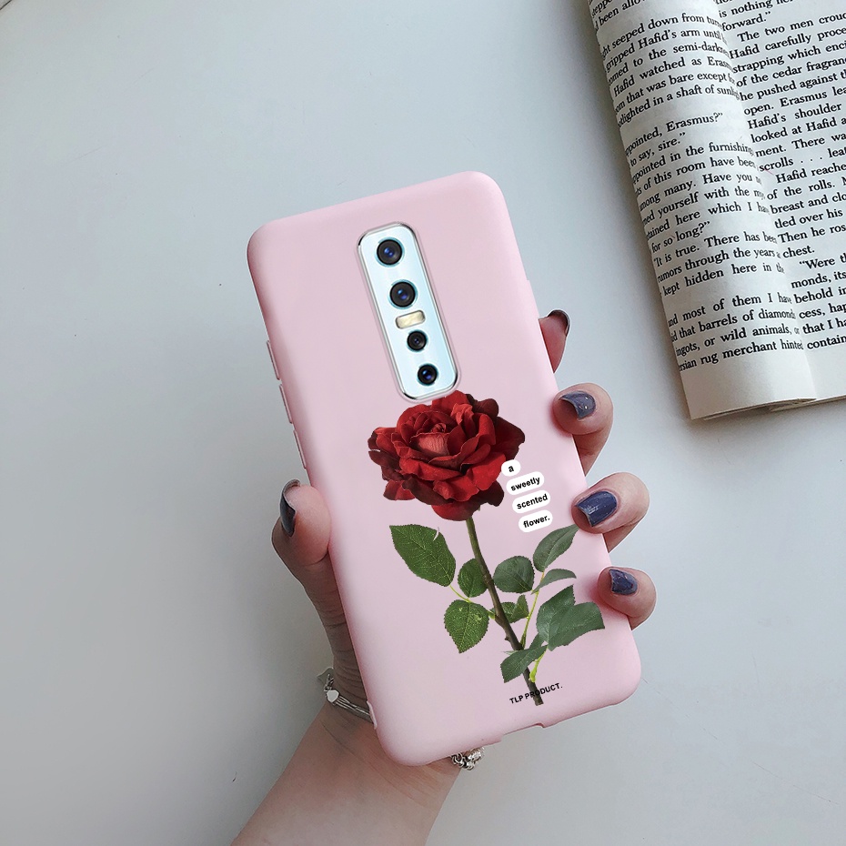 Ốp Điện Thoại TPU Silicone Mềm Hình Mèo Xinh Xắn Cho VIVO V17 Pro 1910
