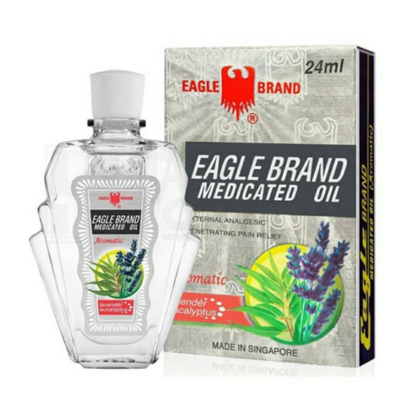 [Hàng nội địa Mỹ] Dầu gió Con Ó Trắng Hoa Oải Hương Eagle Brand Lavender  24ml