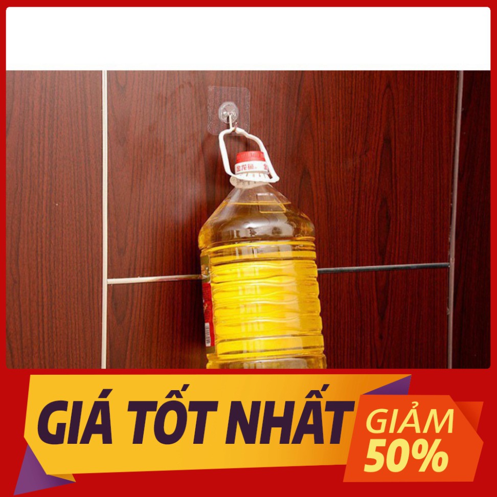 RẺ HƠN HOÀN TIỀN- Móc dán tường cường lực thần thánh siêu dính chịu được trọng lượng 10kg (Mua càng nhiều  càng rẻ) - Sh