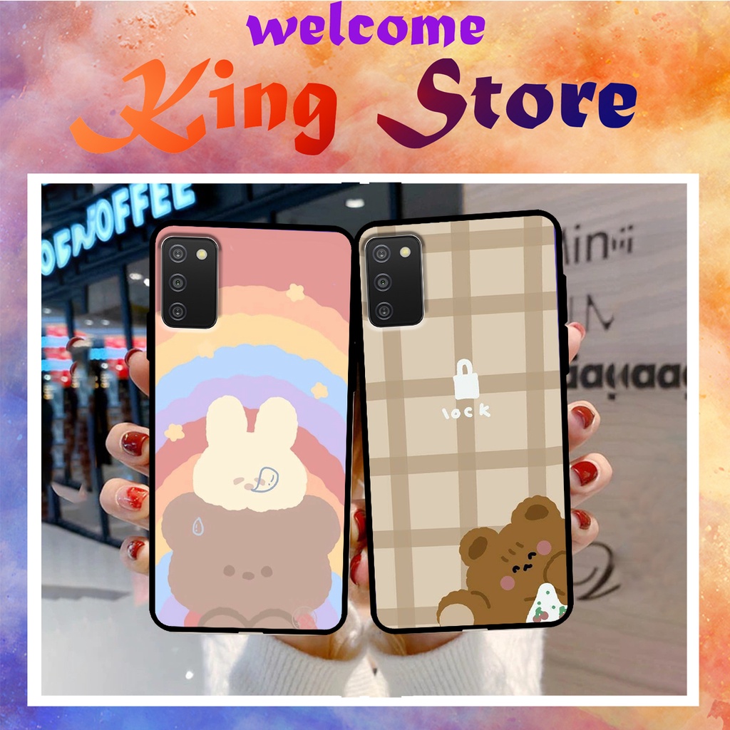 Ốp lưng Samsung  A01/A02/A02S/A03/A03S in hình Gấu nhỏ siêu đẹp, độc, lạ_KINGSTORE.HN_Ốp SS