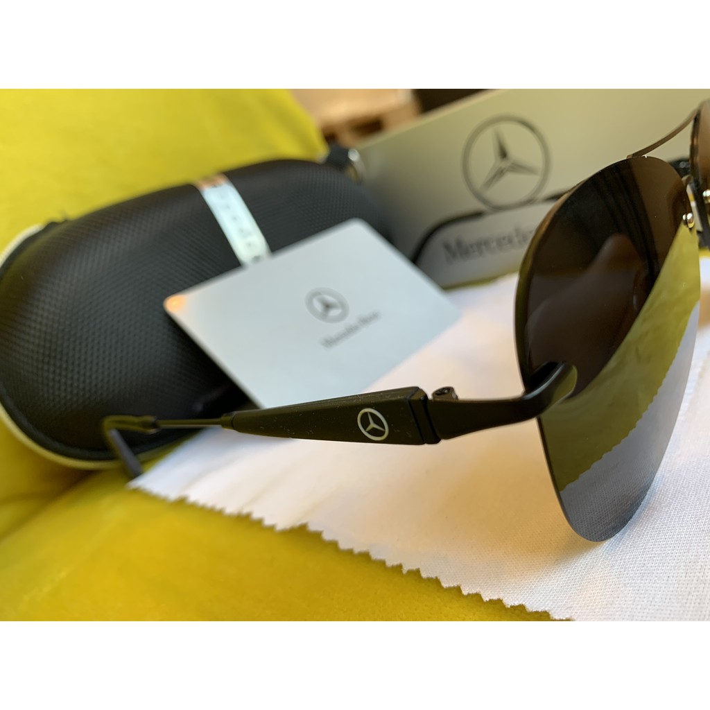 Kính Nam Mercedes Benz "Gọng Đen, Gold" siêu chất lượng | BigBuy360 - bigbuy360.vn