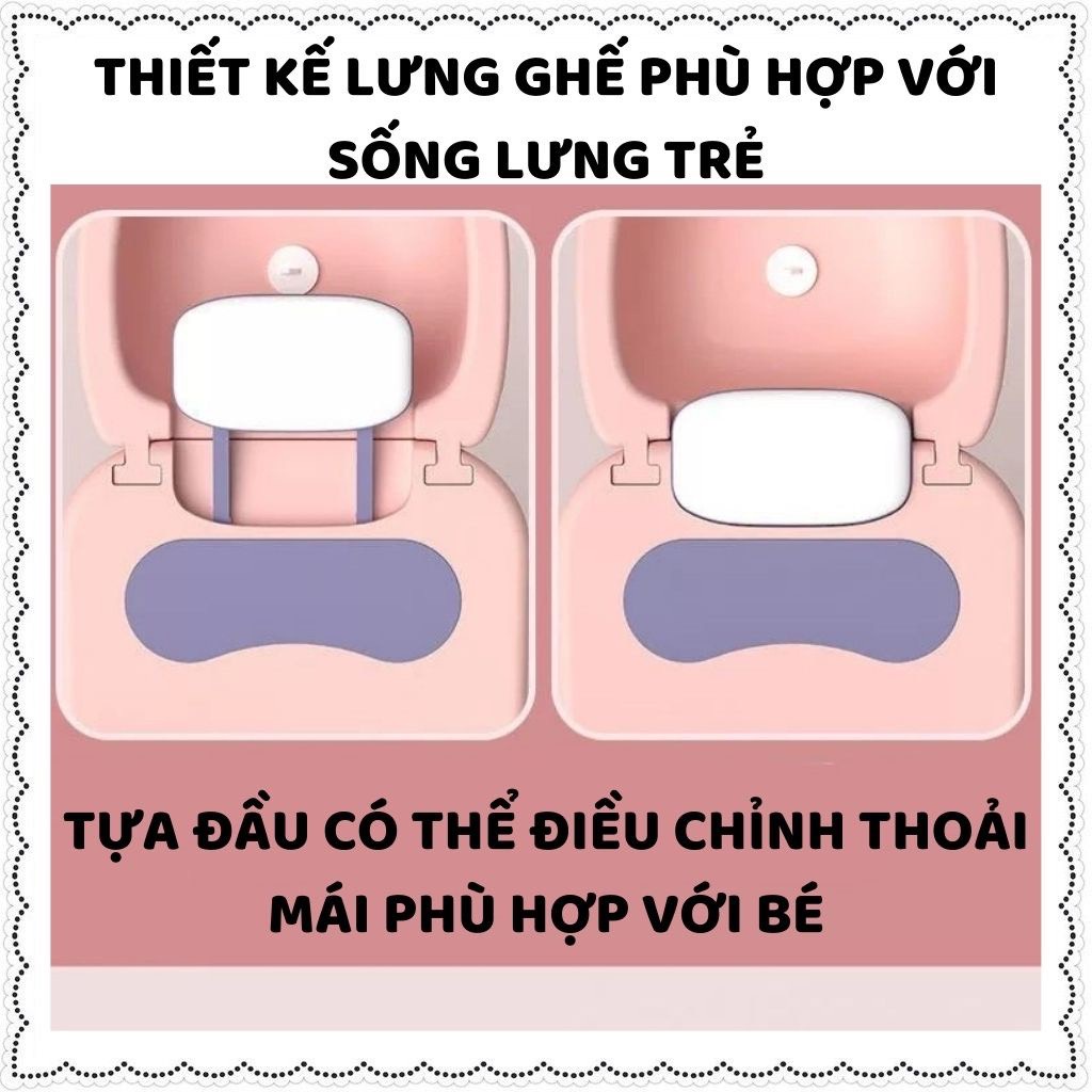 Ghế gối đầu cao cấp size to gấp gọn cho bé