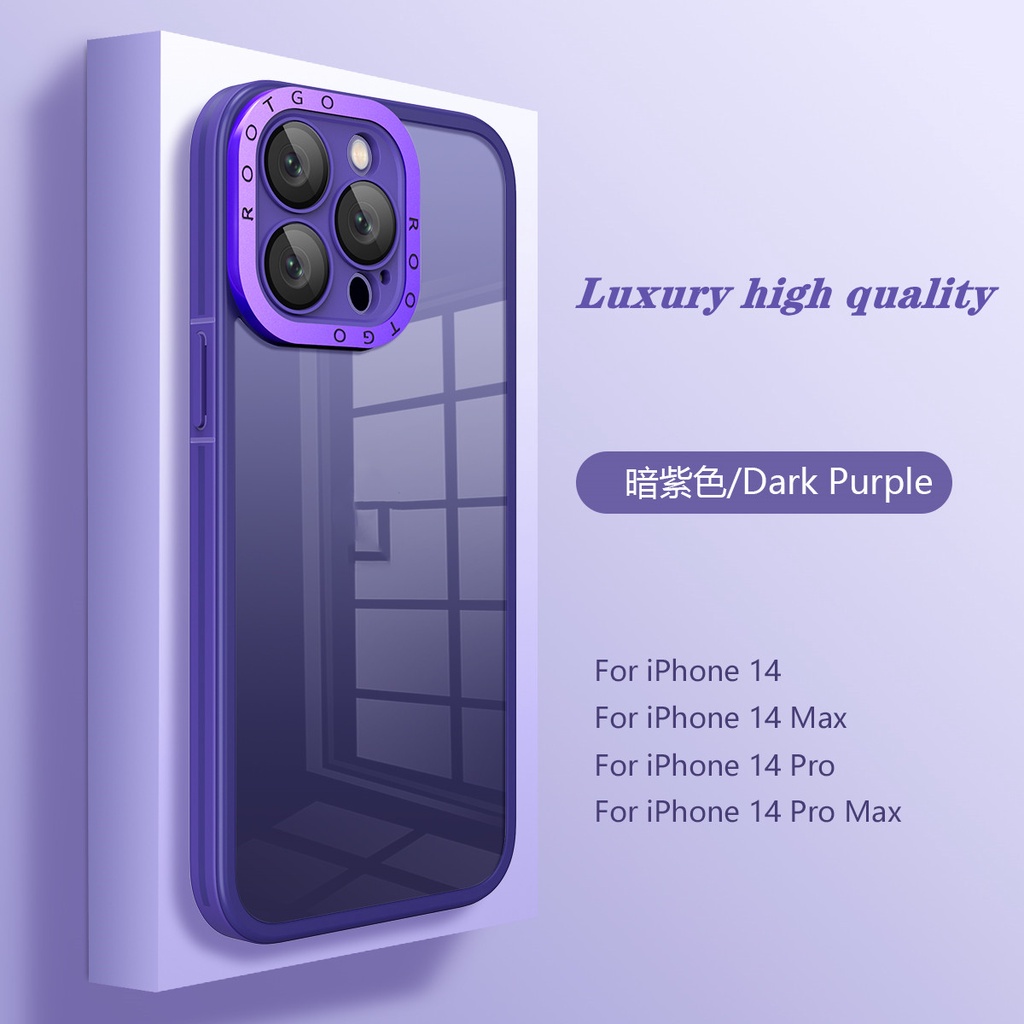 Ốp Điện Thoại Trong Suốt Đính Đá Sang Trọng Cho iPhone 14 Pro Max 14 Plus 13 12 Pro Max