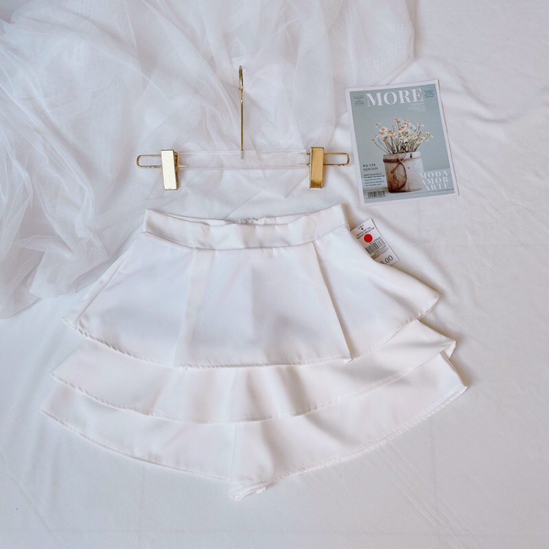 Quần giả váy 3 TẦNG XỊN  hàng đẹp kèm video thật Mitshop2222