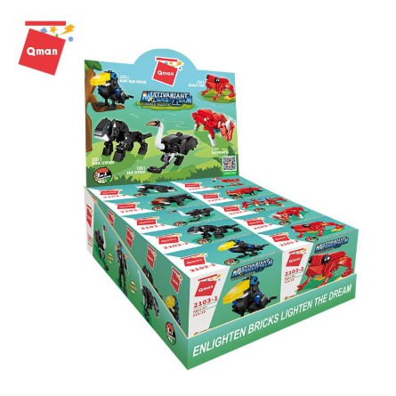 QMAN2103 - BỘ LẮP RÁP LEGO ĐỘI QUÂN RỪNG XANH