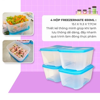 TUPPERWAREHOUSE MALL - Hộp Trữ Đông Freezermate 650ml